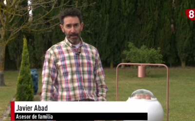 Semper Vivens en las noticias de la televisión local de Burgos